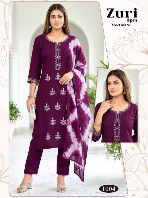Desi kudi zuri 3pcs surat kurti wholesale market